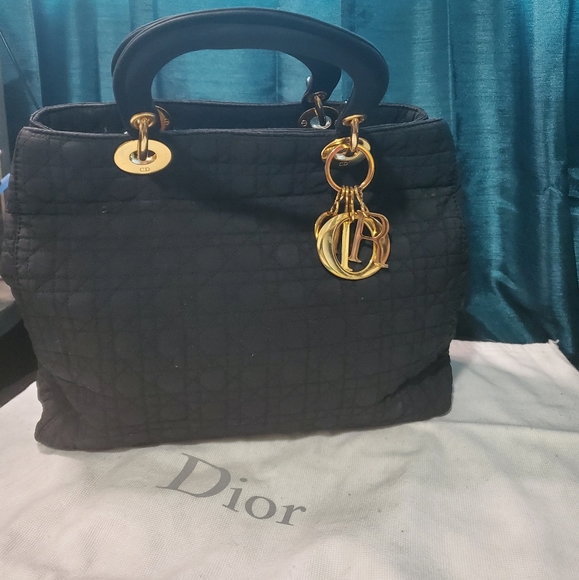 CHRISTIAN DIOR Nylon Cannage Lady Dior (Vintage) - Picture 4 of 17